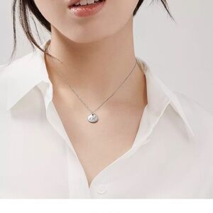 Tiffany & Co. Notes Alphabet disc charm pendant Letter “L”